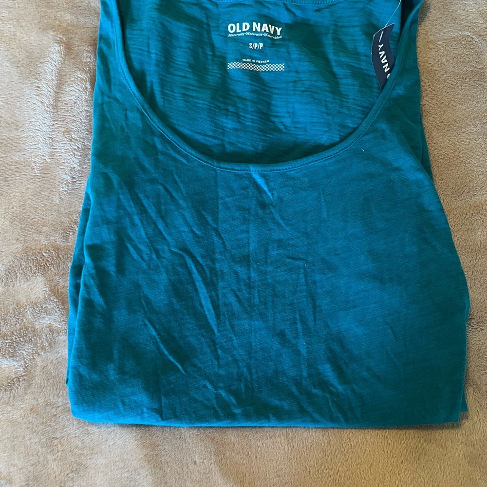 NWT Old Navy Maternity Size S/P/P Color Blue 100%Cotton